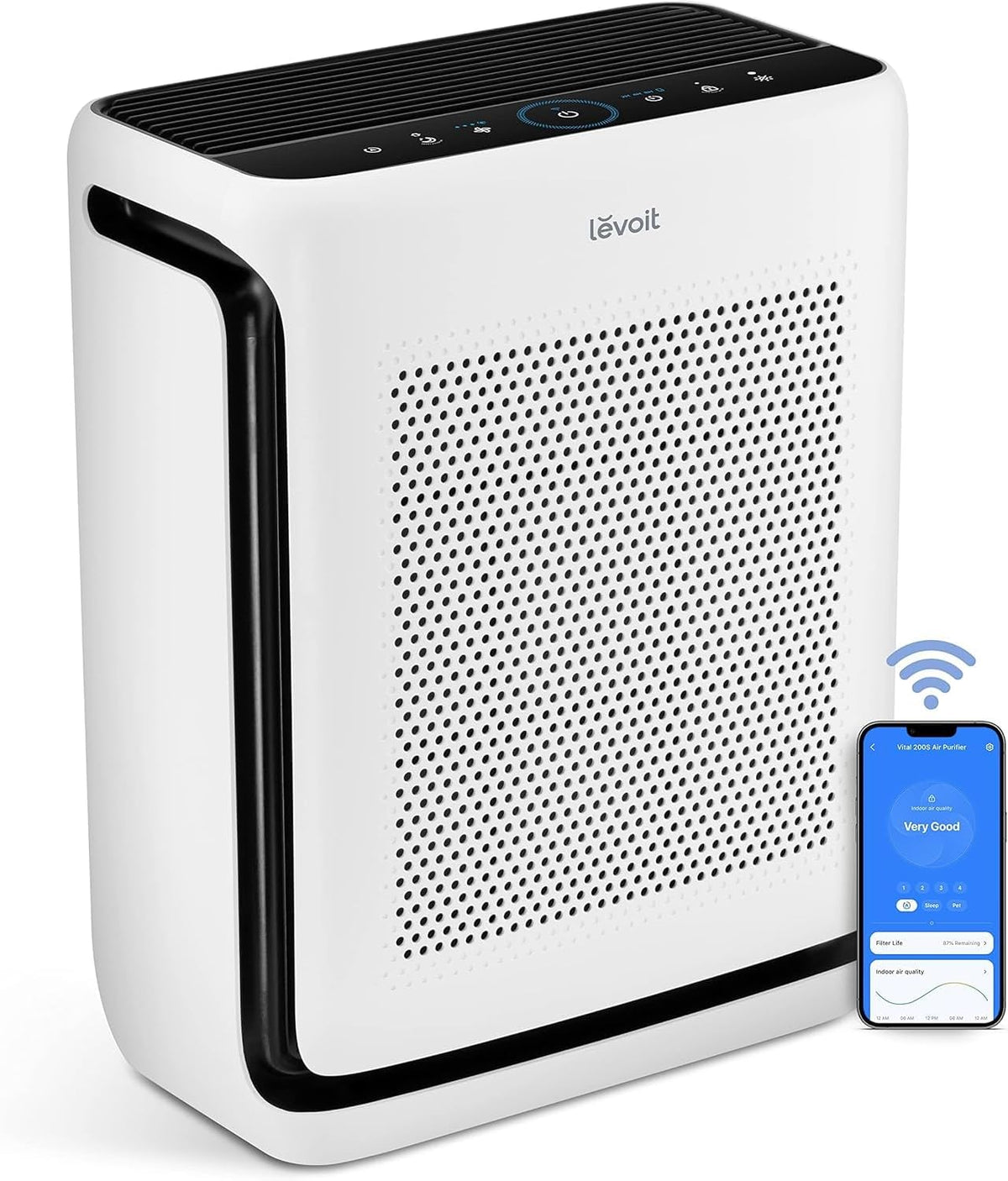 LEVOIT Purificador de aire inteligente para habitación grande en el hogar