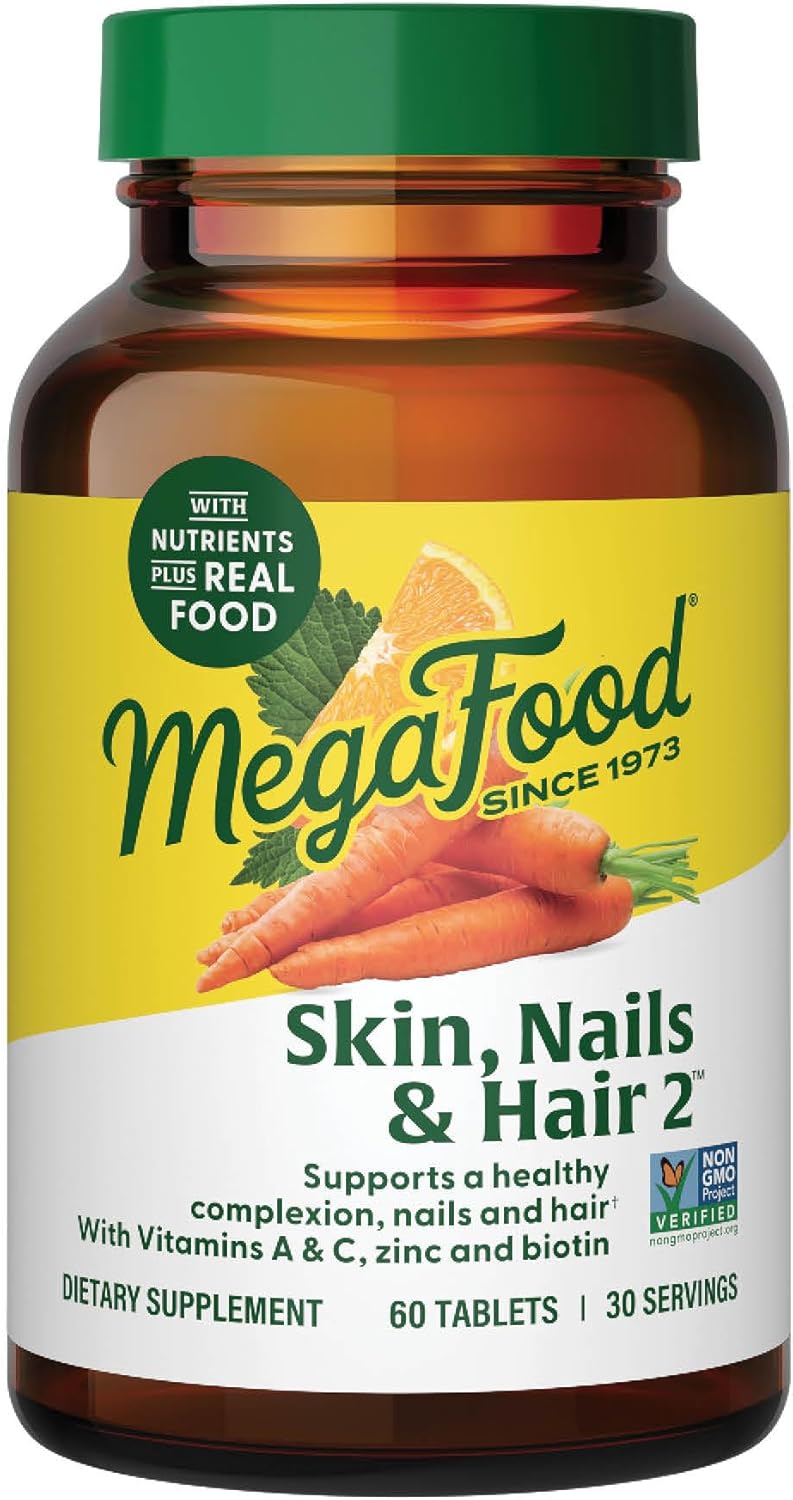 MegaFood Piel, Uñas y Cabello 2 - Vitaminas para Mujeres y Hombres...