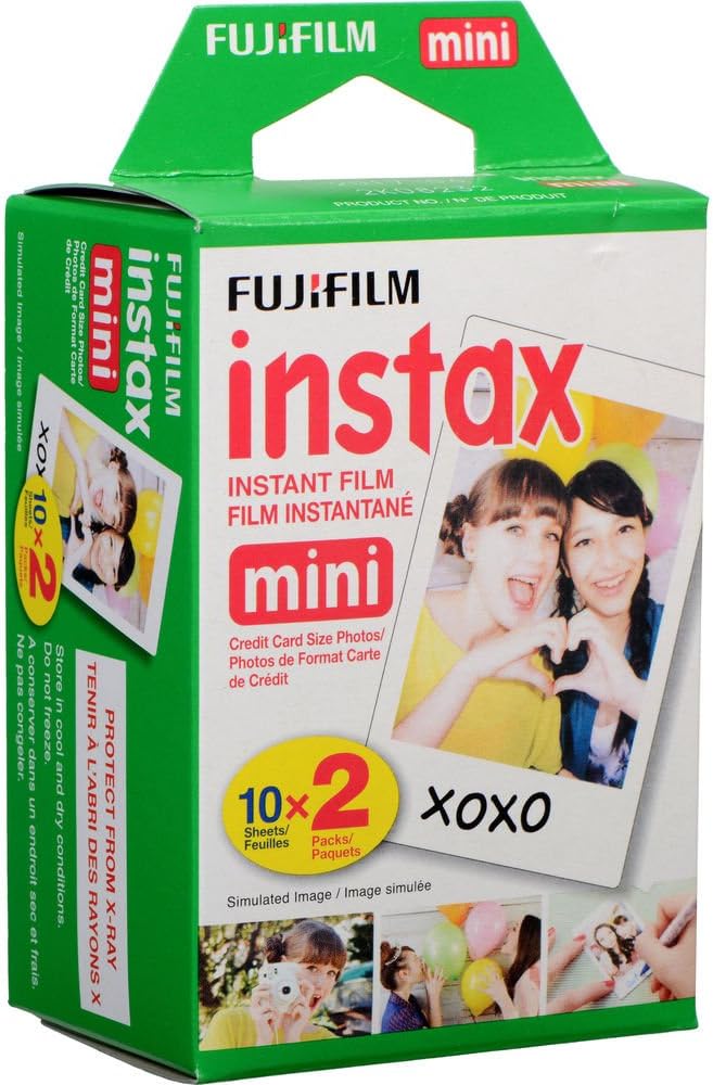 Fujifilm Película instantánea Instax Mini (20 hojas) + 20 marcos de...