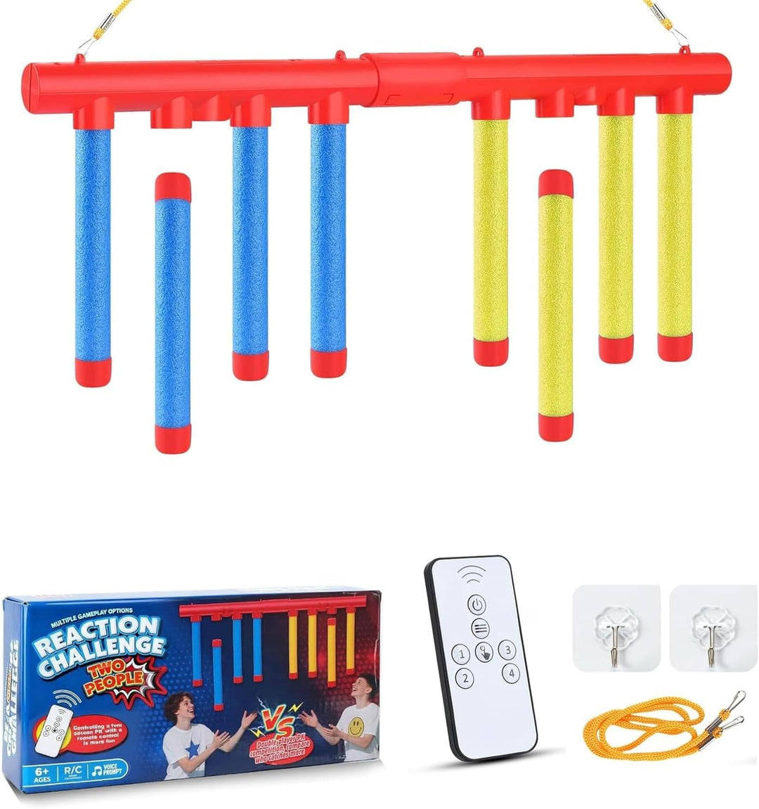 Usmfuie Reflex Sticks, juego de reflejo que cae, juegos de palo de...
