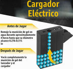 Gel Splat Blaster – Tamaño grande de 42 pulgadas – Manual y automático completo salpicadura 12 Orby por segundo – Batería recargable modular de 7.4 V – para mayores de 14 años