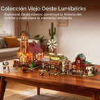 Lumibricks Western Ranch-Duel Lighting - Juego de ladrillos de construcción