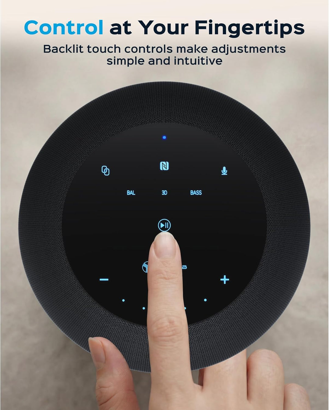 TREBLAB HD-360 Pro - Altavoz Bluetooth de ultra alta tecnología con...