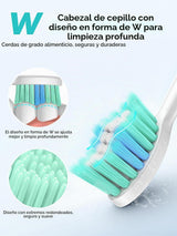 Cepillo de dientes eléctrico sónico COSLUS C40 para adultos, 47000V...