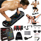 Tabla de Flexiones, Tabla de Flexiones portátil, Barra de Flexiones plegable 20 en 1