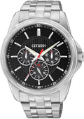 Citizen - Reloj de cuarzo para hombre, acero inoxidable, clásico