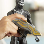 Avengers Marvel Titan Hero Series Blast Gear Deluxe Figura de acción de Pantera Negra
