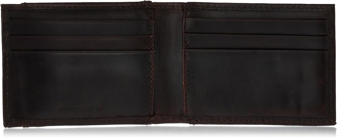 Carhartt Carteras duraderas de cuero marrón aceitado para hombre, d...