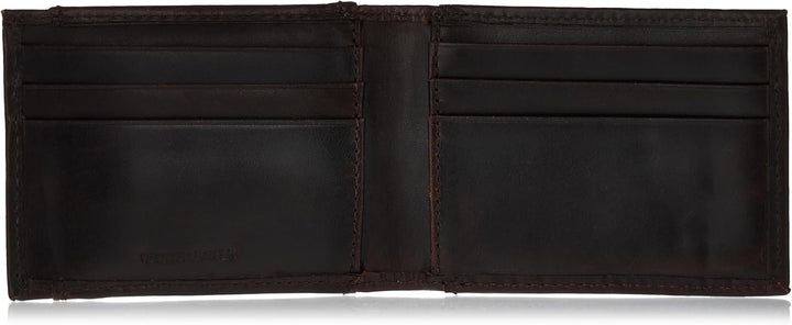 Carhartt Carteras duraderas de cuero marrón aceitado para hombre, d...