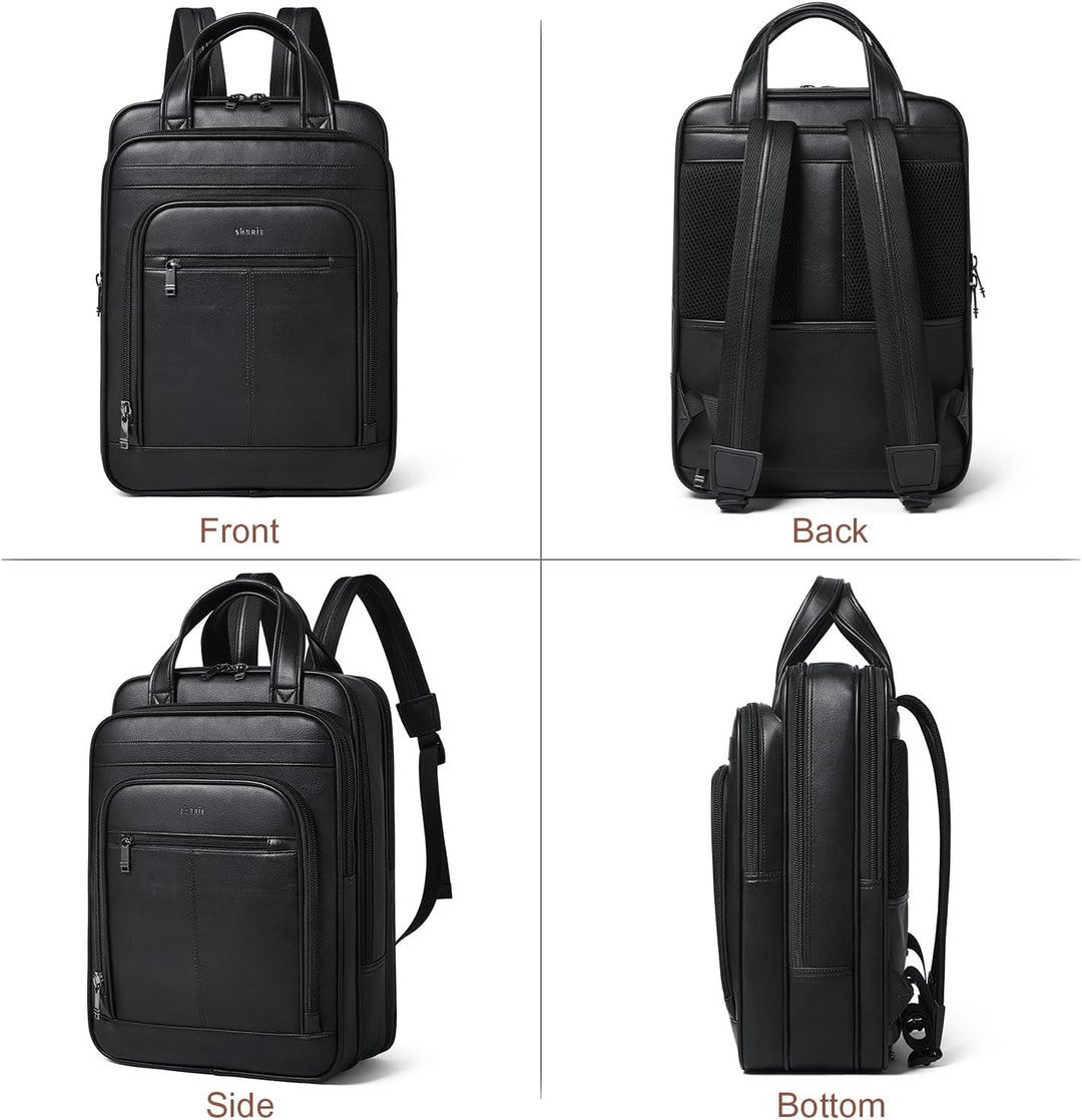 Shrrie Mochila para laptop para hombres y mujeres, mochila de traba...
