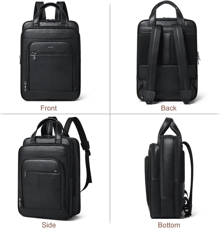 Shrrie Mochila para laptop para hombres y mujeres, mochila de traba...