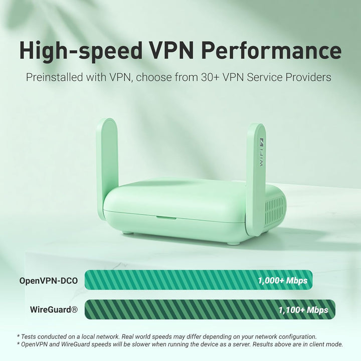 GL.iNet GL-MT3600BE (Beryl 7) Enrutador de viaje portátil, Wifi 7 d...