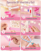 Kit de fabricación de pulseras, más de 800 cuentas, regalo de