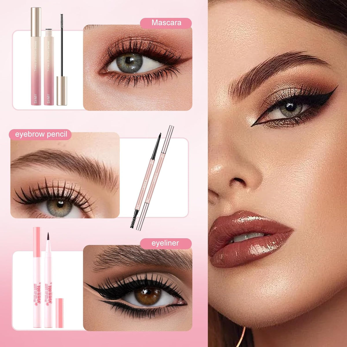 Fynqwor Kit de maquillaje, juego de maquillaje, kit de maquillaje t...