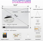 Cosmody - Tablero de dibujo LED recargable, regalo para niños y niñas a partir de 3 años (blanco)