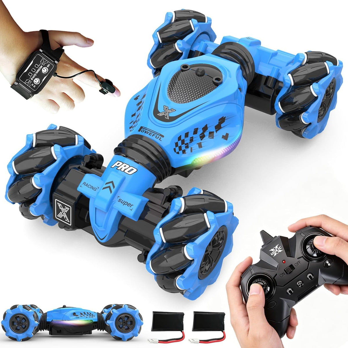 Remote Control Car - RC Drift Car Gesture Sensing Toy Boy Age 6-8-12 Gifts