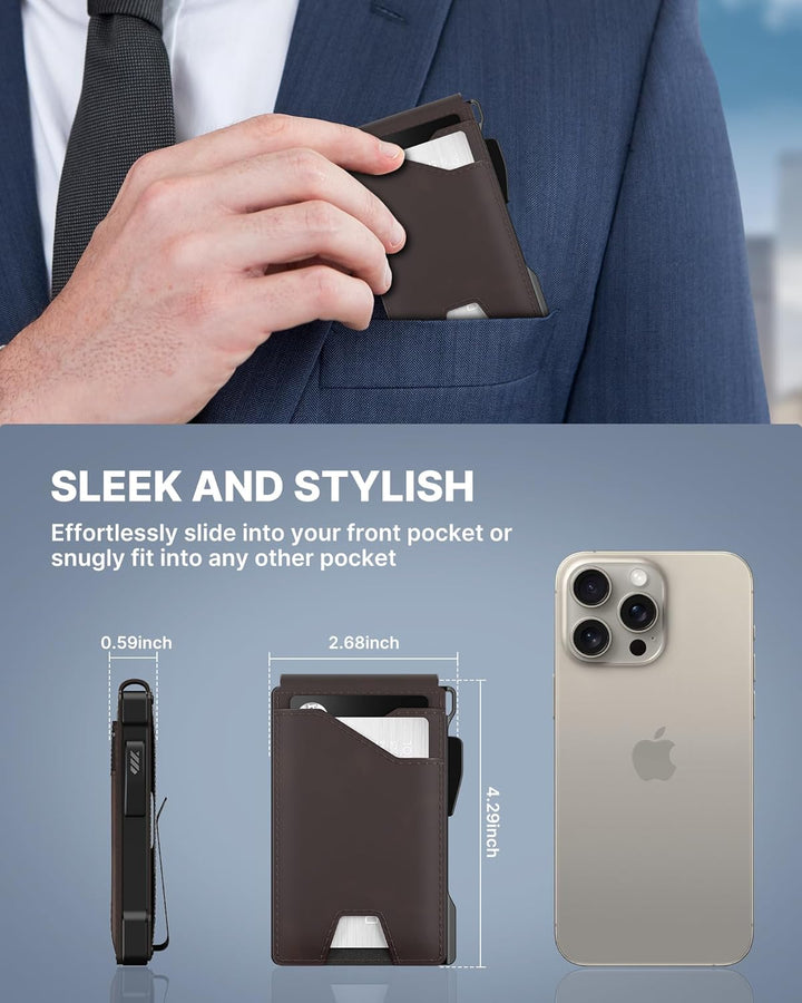 typecase Billetera táctica para hombres con tarjetero: estuche emer...