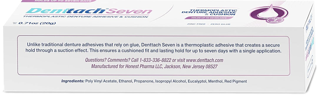 Denttach Adhesivo para Dentaduras, Adhesivo Termoplástico para Dent...