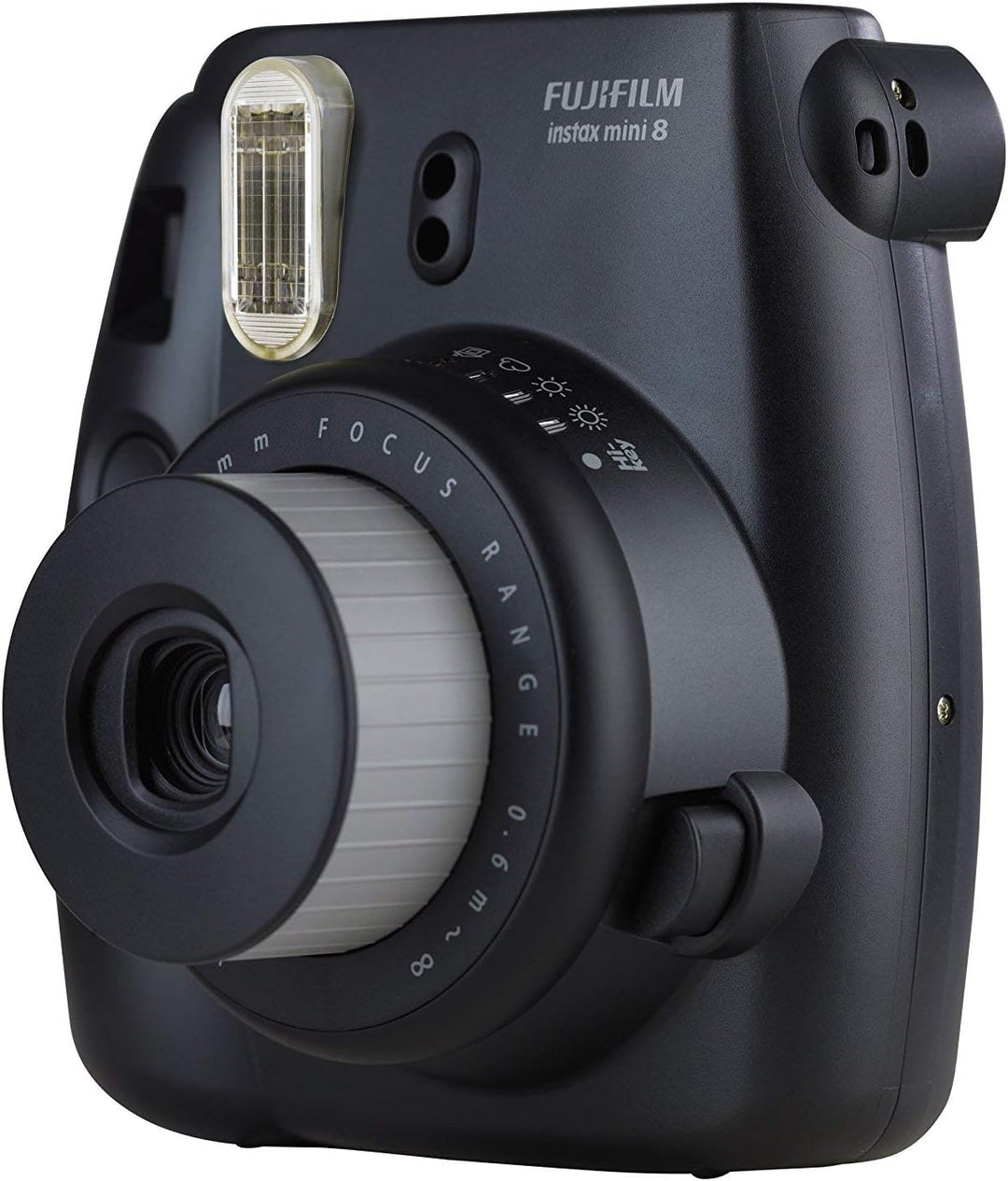 Fujifilm Cámara Instax Mini 8 de película instantánea (negro) (reno...