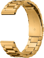 Correa de reloj de lujo en acero inoxidable con liberación rápida para Apple Watch — 0.551 in 0.630 in 0.709 in 0.787 in 0.866 in 0.945 in — para hombres y mujeres