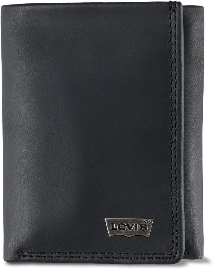 Levi's Billetera triple RFID para hombre, elegante y delgada, i...