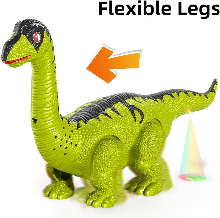 TEMI Paquete de 3 juguetes eléctricos de dinosaurio