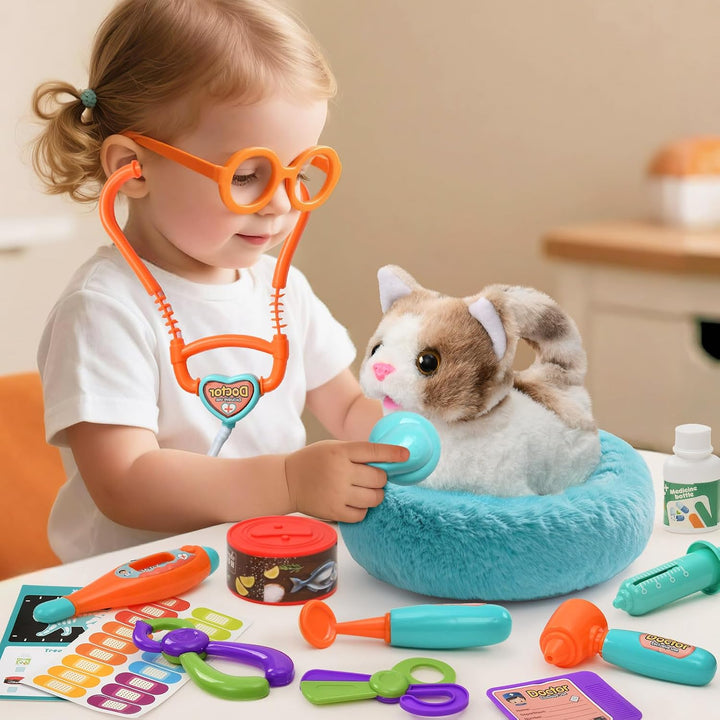 TUZT 17 juguetes interactivos para gatos para niños, juguetes para...