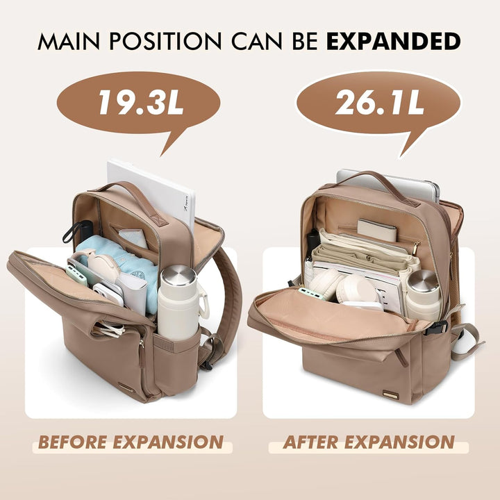 GOLF SUPAGS - Mochila elegante para laptop para mujer, para trabajo...