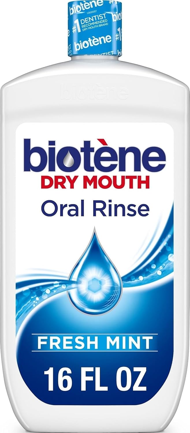 biotène Enjuague bucal para boca seca, refrescante del aliento y tr...