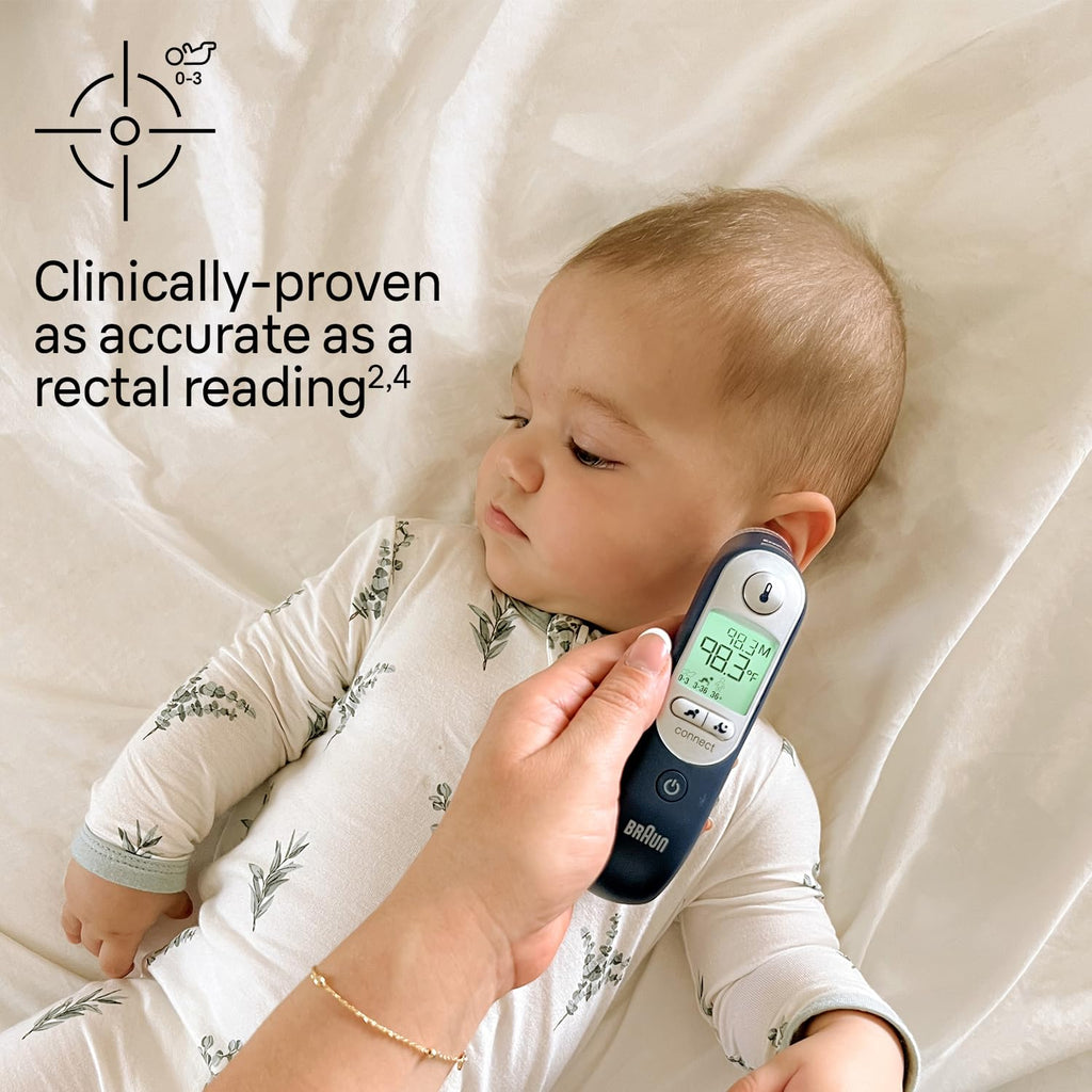 Braun Termómetro digital ThermoScan 7+ Connect para niños
