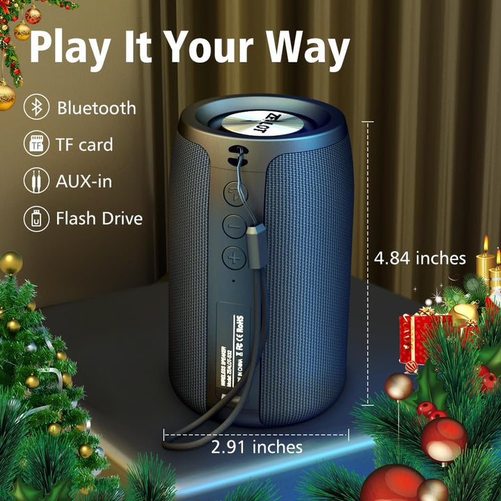 ZEALOT Altavoces Bluetooth portátiles, altavoz inalámbrico, S32 Sam...