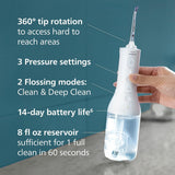 Philips Sonicare Irrigador dental inalámbrico de potencia 3000 \u20...