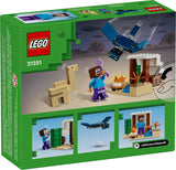 LEGO Minecraft Steves Desert Expedition - Juguete de