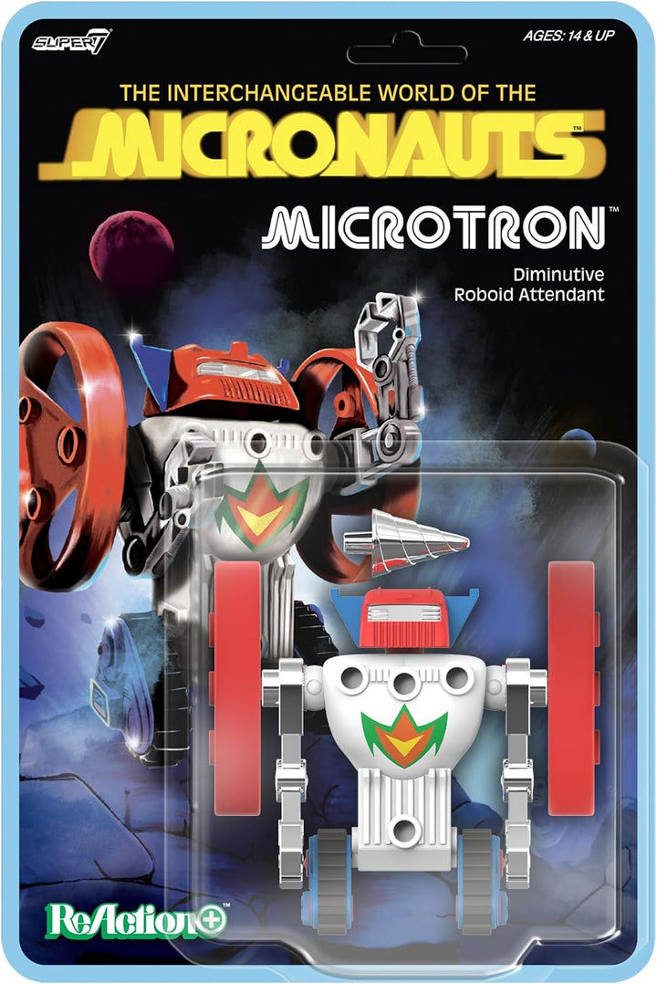 Super7 Micronauts Reaction+ Wave 02 - Figura de acción Microtron