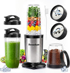 Smoothie Blender Grinder Combo, Licuadora de mostrador para smoothies y batidos