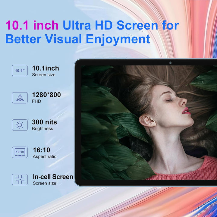 Tableta Android 15 30GB RAM 128GB ROM 1TB TF, Tableta de 10 Pulgada...