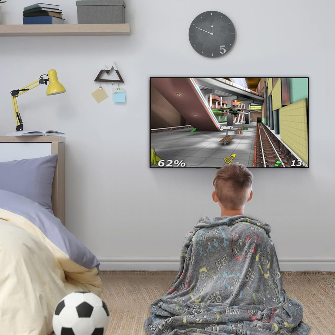 Jekeno Manta para juegos que brilla en la oscuridad, control de jue...