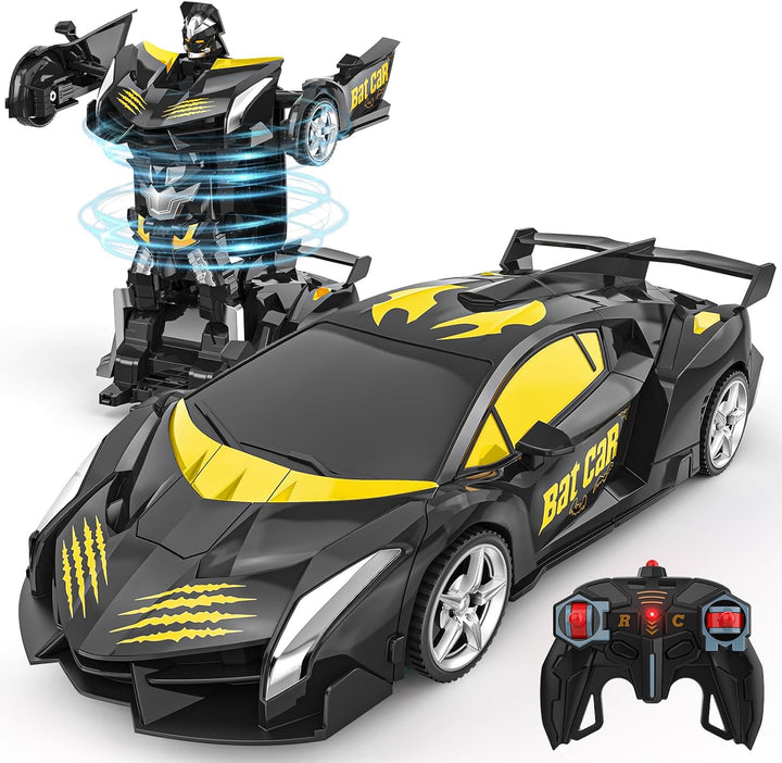 BLUEJAY Transform Rc Cars para niños 4-7 8-12, 2.4Ghz Auto de contr...