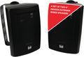 Dual Electronics LU43PB - Altavoces con cable para interiores y exteriores, 4 pulgadas, 3 vías, resistentes a la intemperie