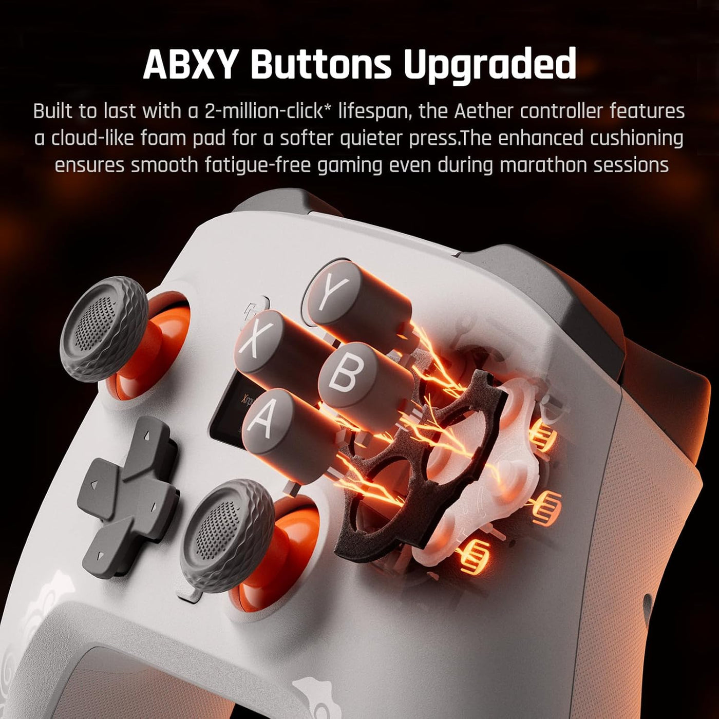 BIGBIG WON Wireless Gaming Controller with LCD Display \u2013 Hall...