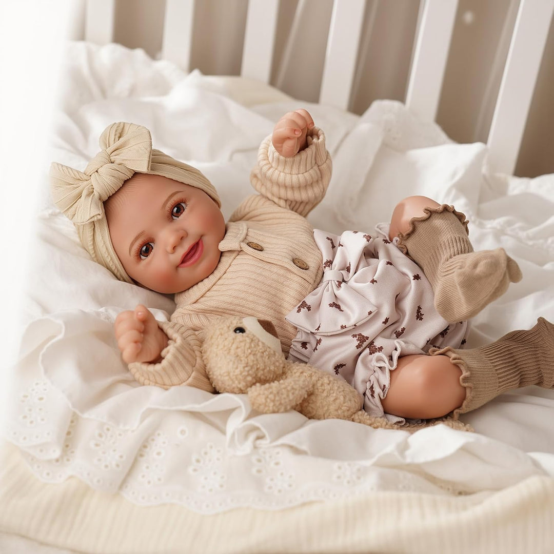BABESIDE Muñecas de bebé Reborn Sunny - Muñeca de bebé realista de...