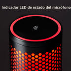 HyperX QuadCast 2 - Micrófono USB para juegos, transmisión y podcasting, con controles integrados, iluminación LED, soporte de choque extraíble, PC, Mac, PS5, PS4, USB-C, color negro