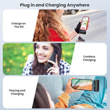 [2 paquetes] Cargador portátil pequeño de 5500 mAh para iPhone 15\/...