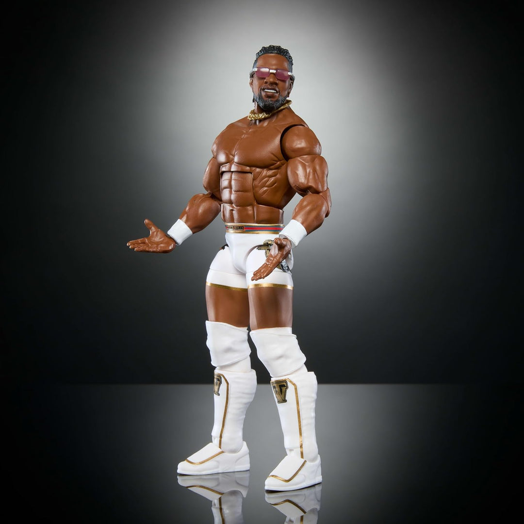 Mattel WWE Elite - Figura de acción y accesorios, serie #113 de 6 p...