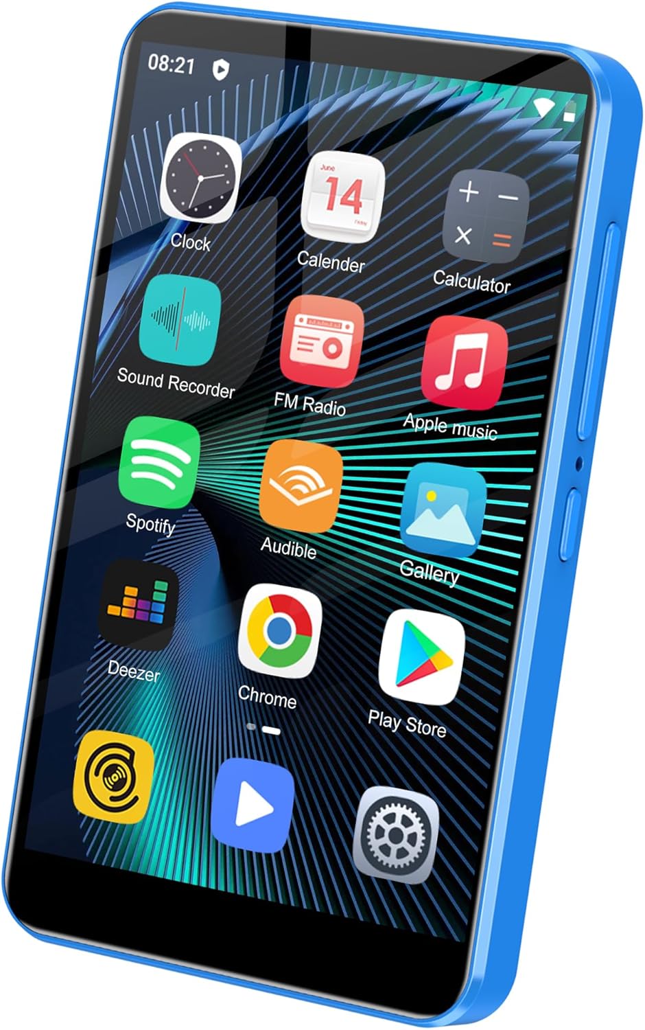 Reproductor de MP3 con Bluetooth y WiFi, reproductor MP3 y MP4 de 1...