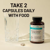 NatureWise Multivitamínico para mujeres + apoyo al estrés con alime...