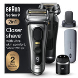 Braun Afeitadora eléctrica Series 9 PRO+, kit de afeitado con 5 ele...
