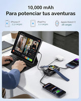 Cargador portátil nano 5 en 1 para iPhone y Apple Watch, cargador p...