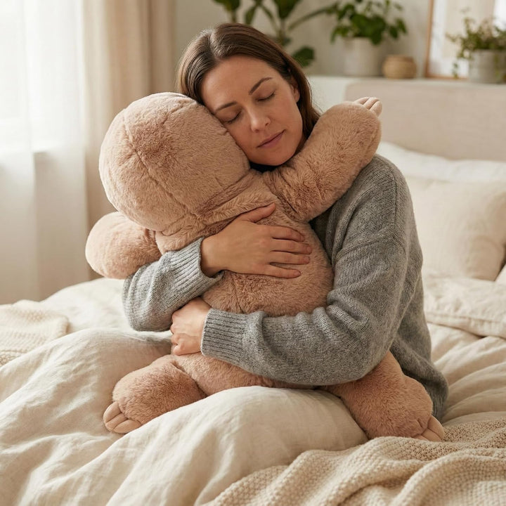 WEIGEDU Peluche de Perezoso Grande con Peso, Juguete de Peluche con...