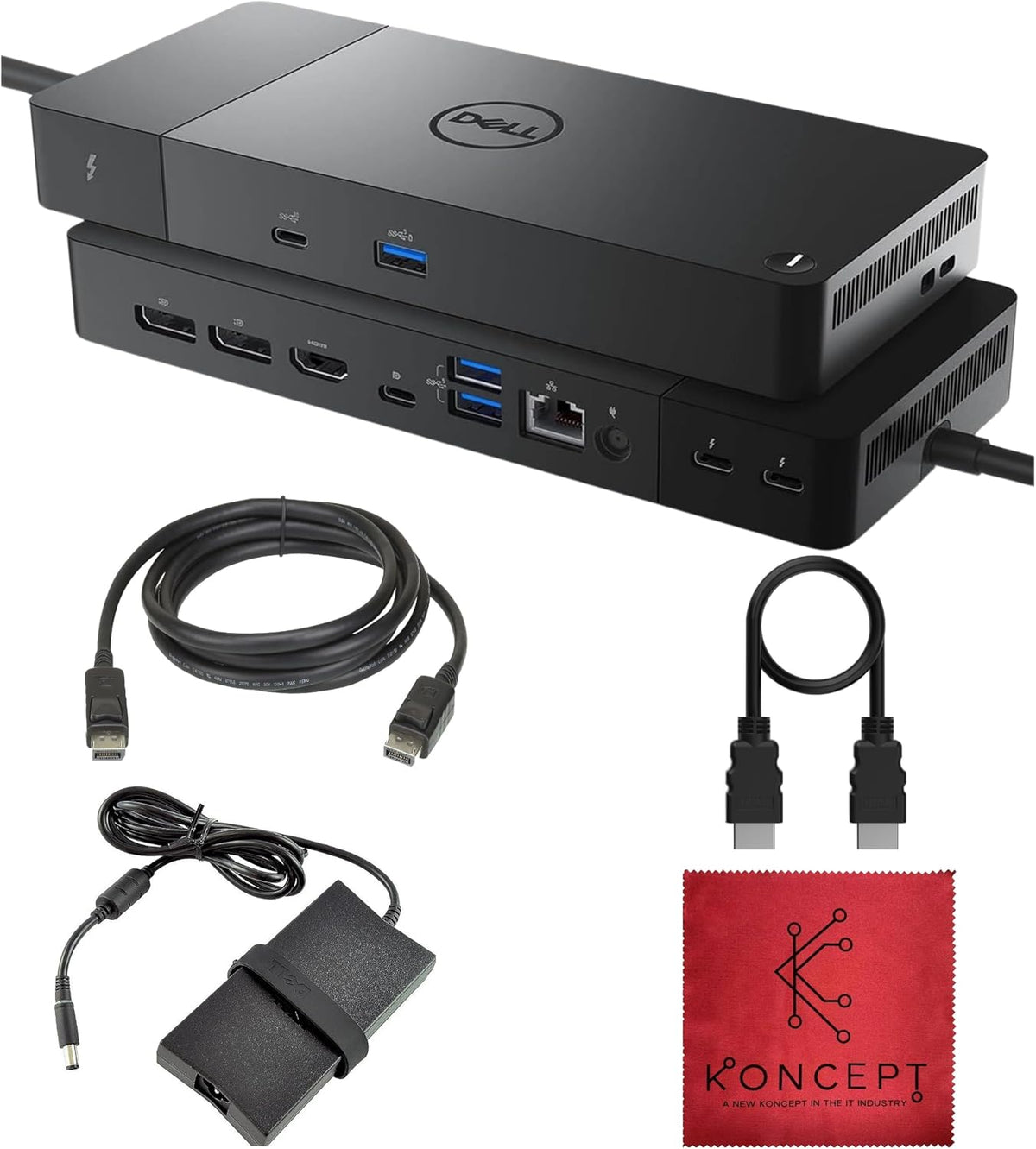 WD22TB4 Dell Thunderbolt 4 Dock, estación de acoplamiento de 40 Gbps USB-C